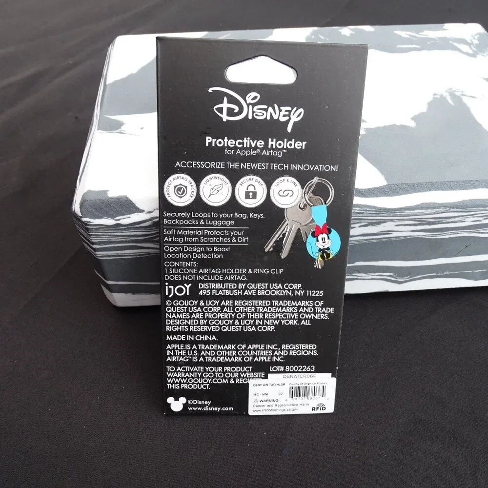 Disney Minnie Mouse Protective Holder for Apple Air Tag